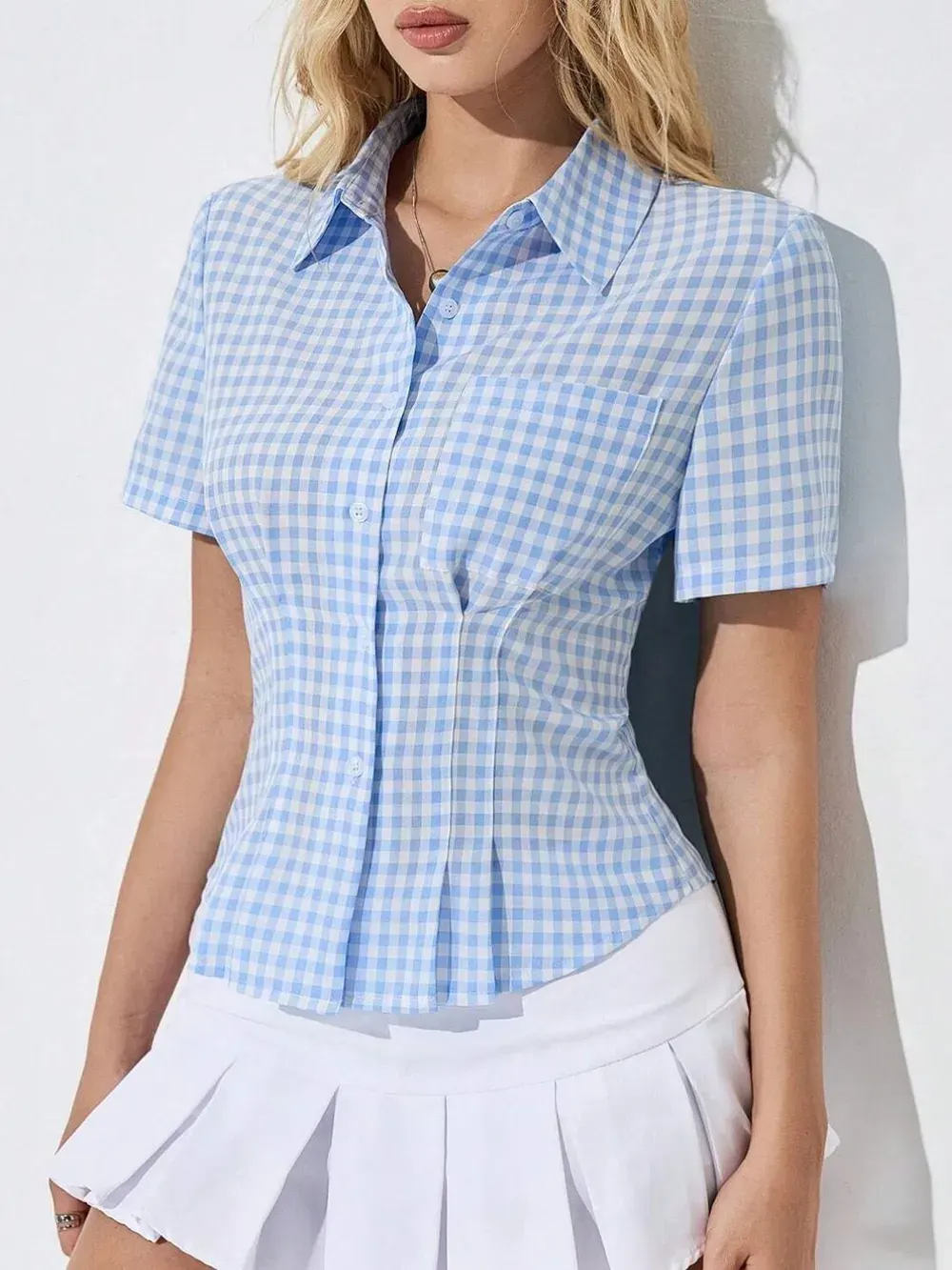 Button Down Short Sleeve Shirt